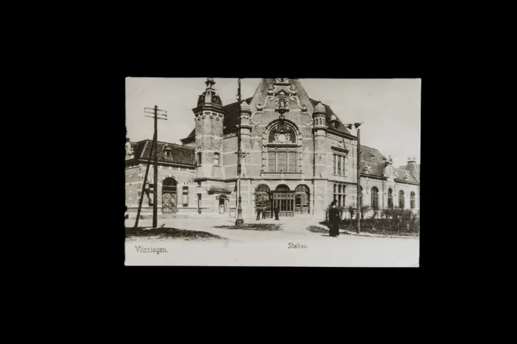 Photos of 2 postcards of Vlissingen