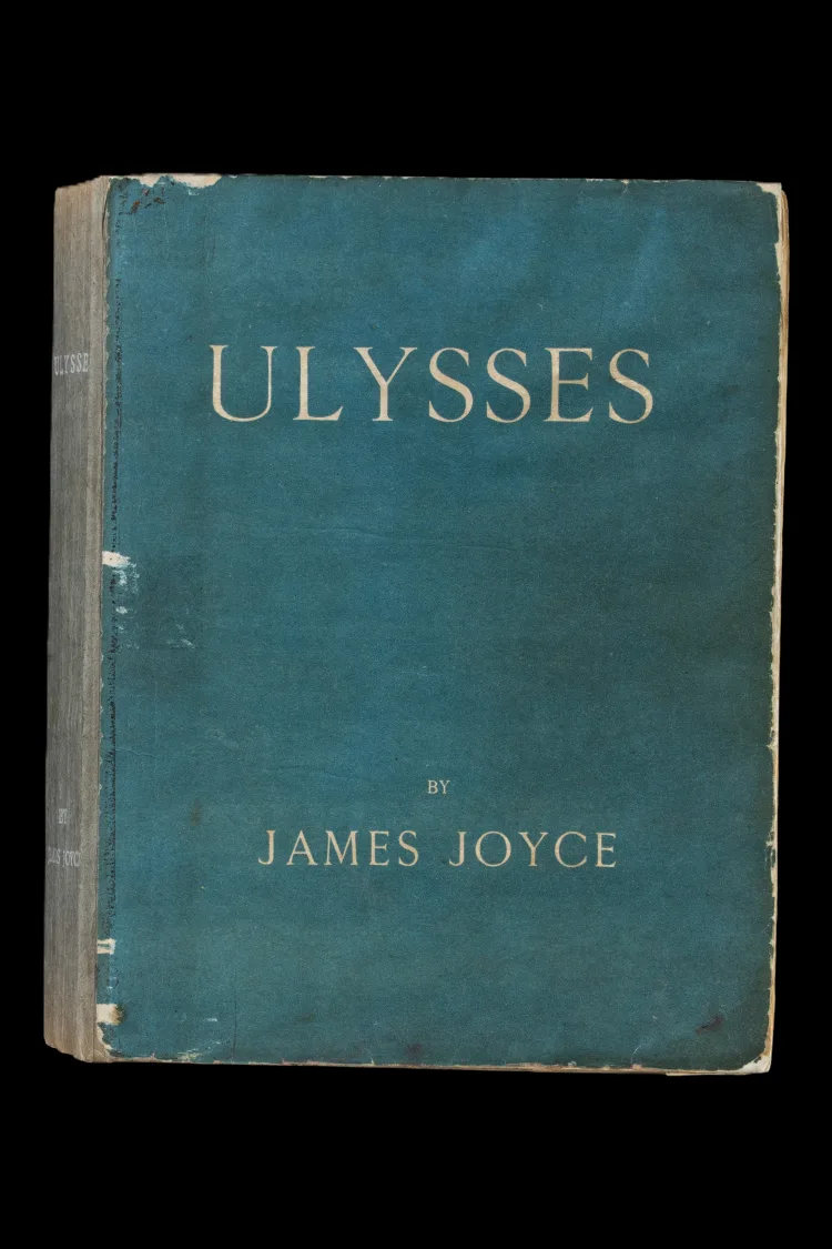 Ulysses by James Joyce, first edition 1922 in box cover, No 819/1000