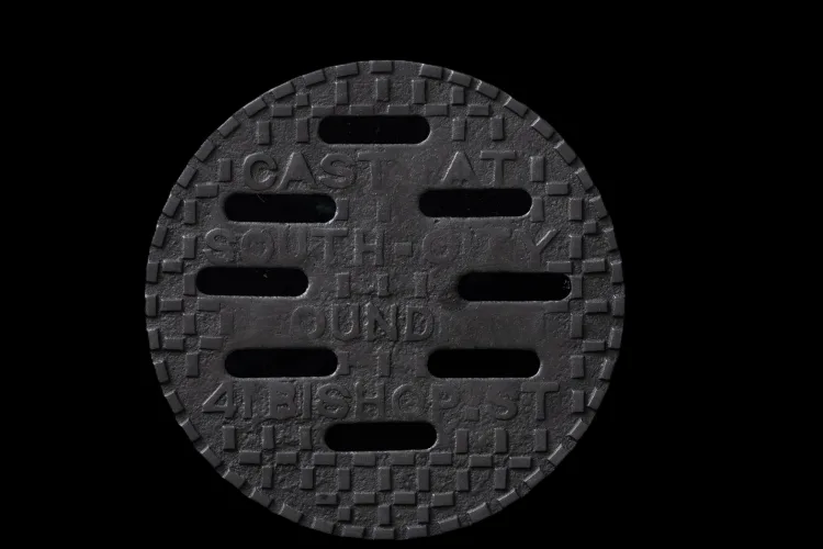 Coal cellar cover from 7 Eccles Street