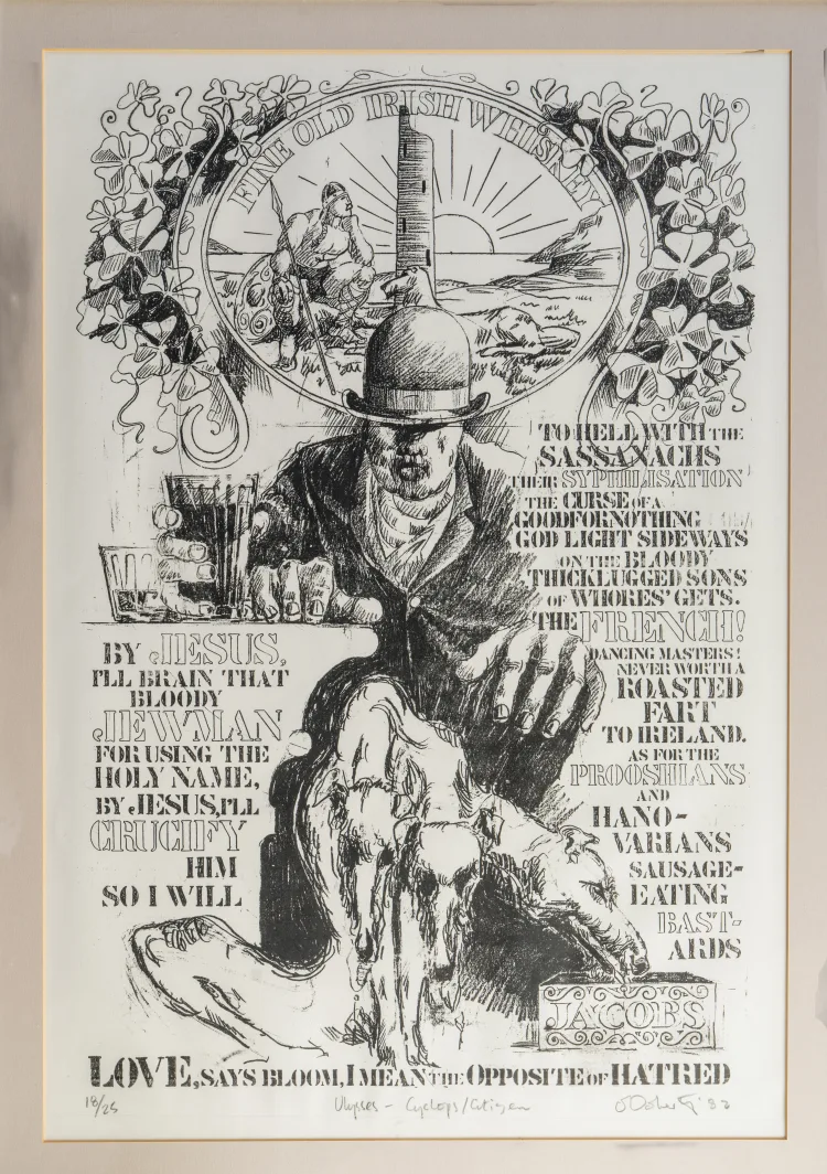 The Citizen/Cyclops by Eamonn O'Doherty 1982, No 18/25