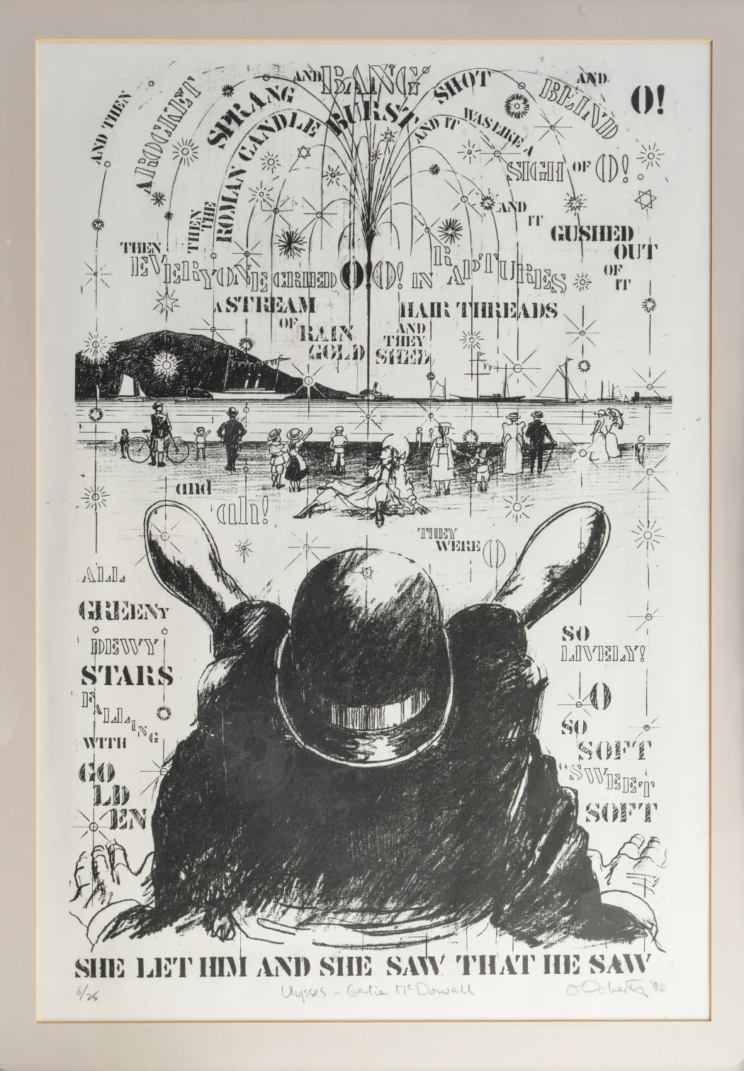 Gerty McDowell by Eamonn O'Doherty 1982, No 6/25