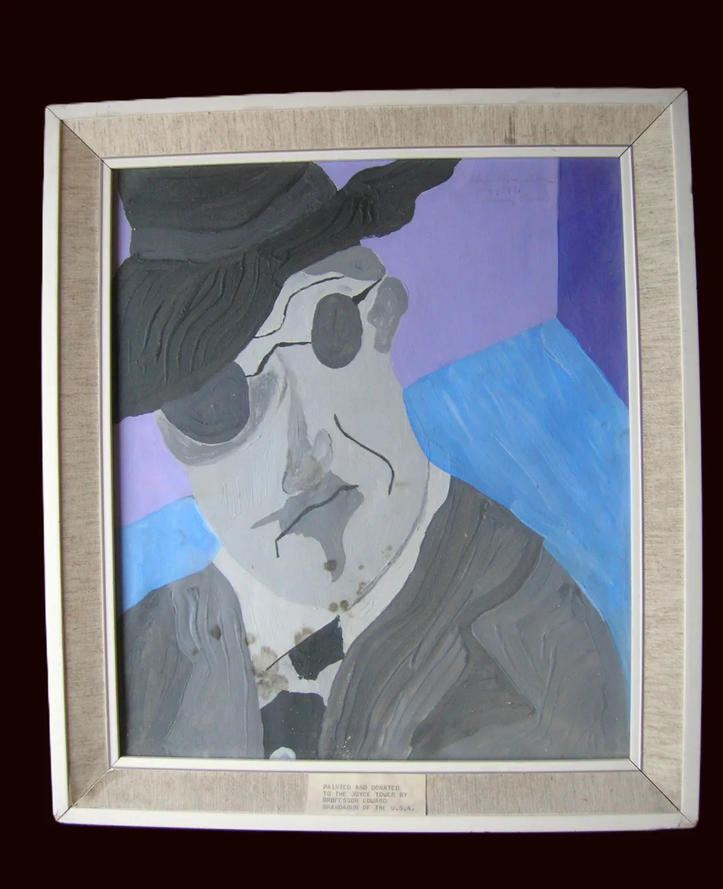 Portrait of James Joyce by Edward Brandabur 1971