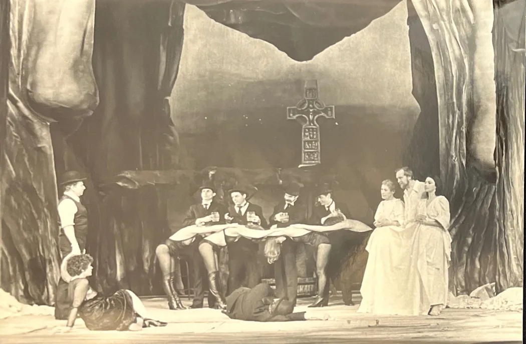 6 photos of Contemporary Theatre of Wroclaw production Anna Livia 1976/82