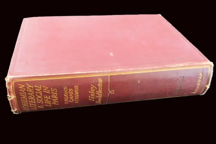 Bohemian Literary and Social life by Sisley Huddleston 1928
