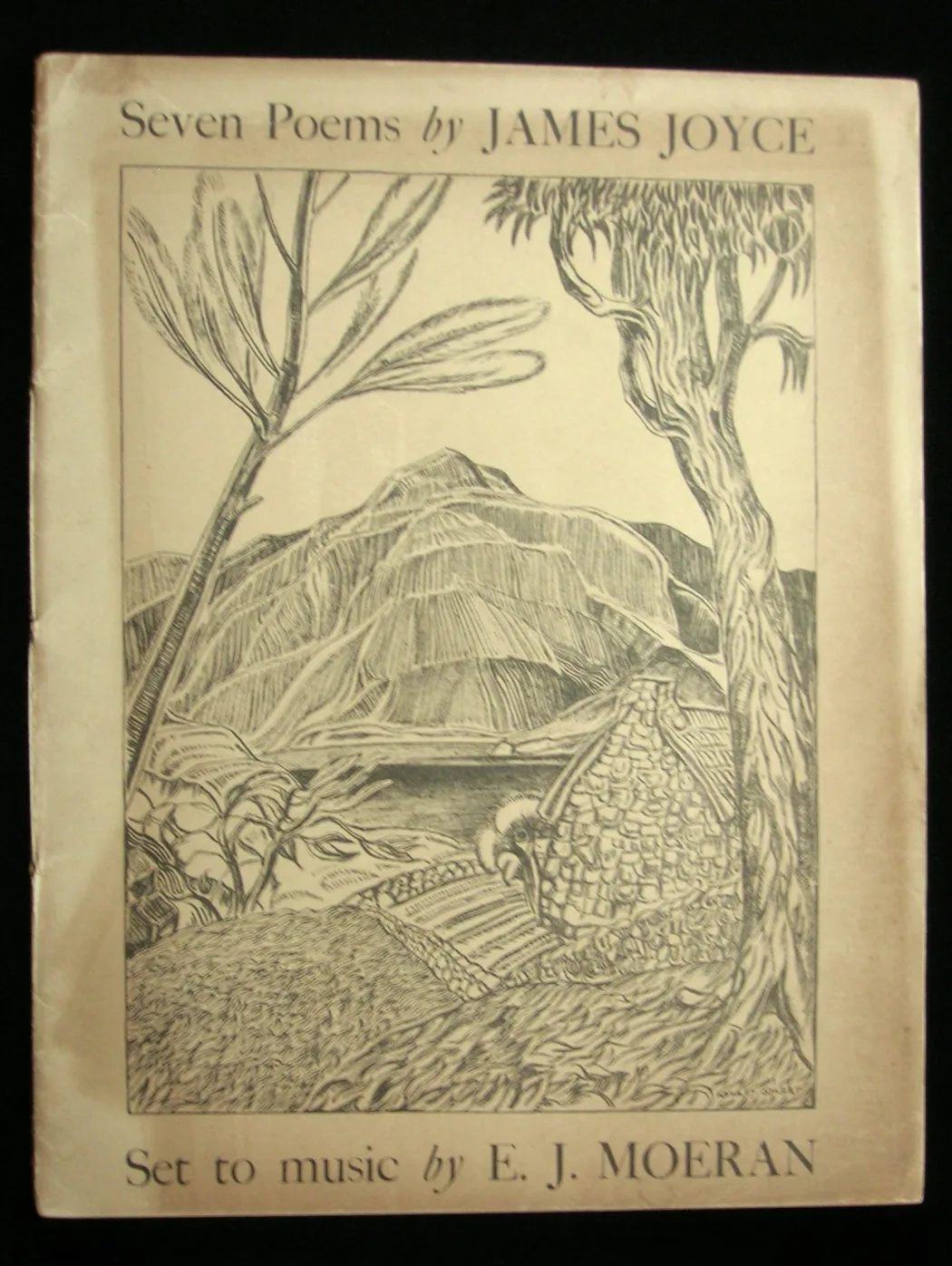 Seven poems by James Joyce, set to music by E.J. Moeran 1930