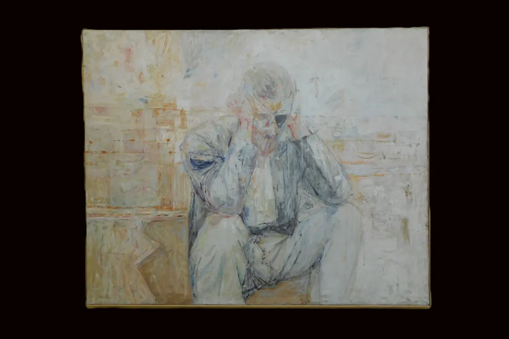 Portrait of James Joyce by Basil Blackshaw 1961