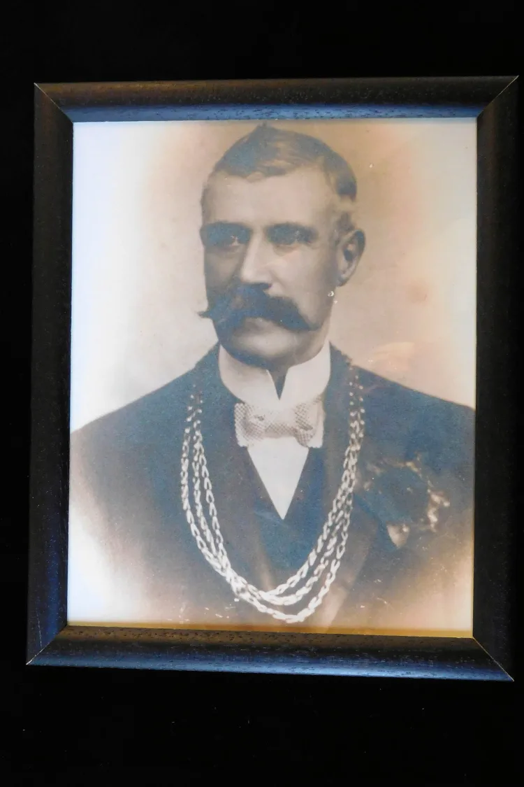 Framed photo of John Clancy