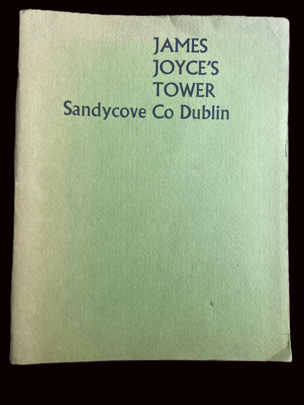 James Joyce’s Tower by Richard Ellmann signed by author and Seamus Heaney
