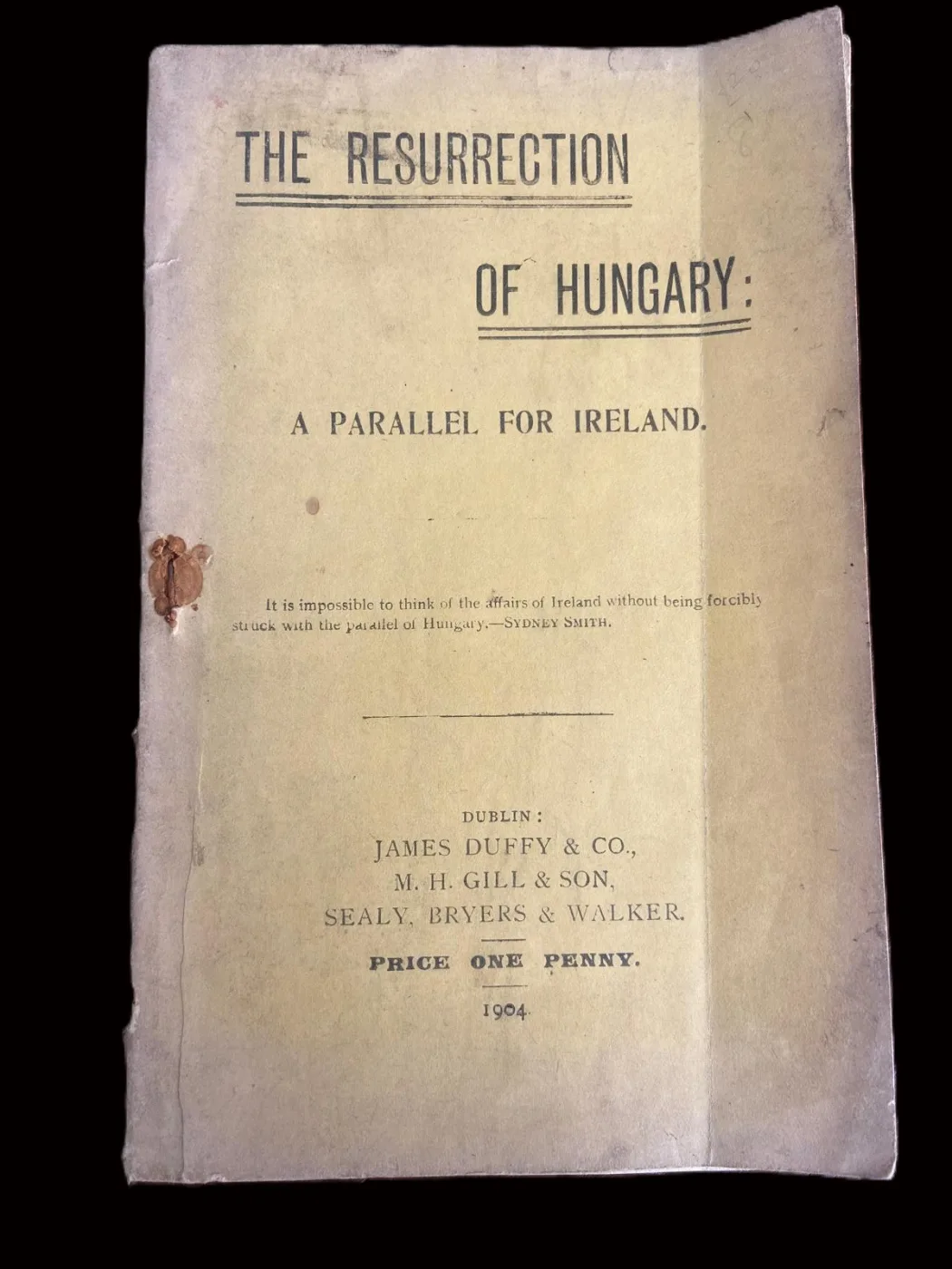 The Resurrection of Hungary by Arthur Griffith, first edition 1904