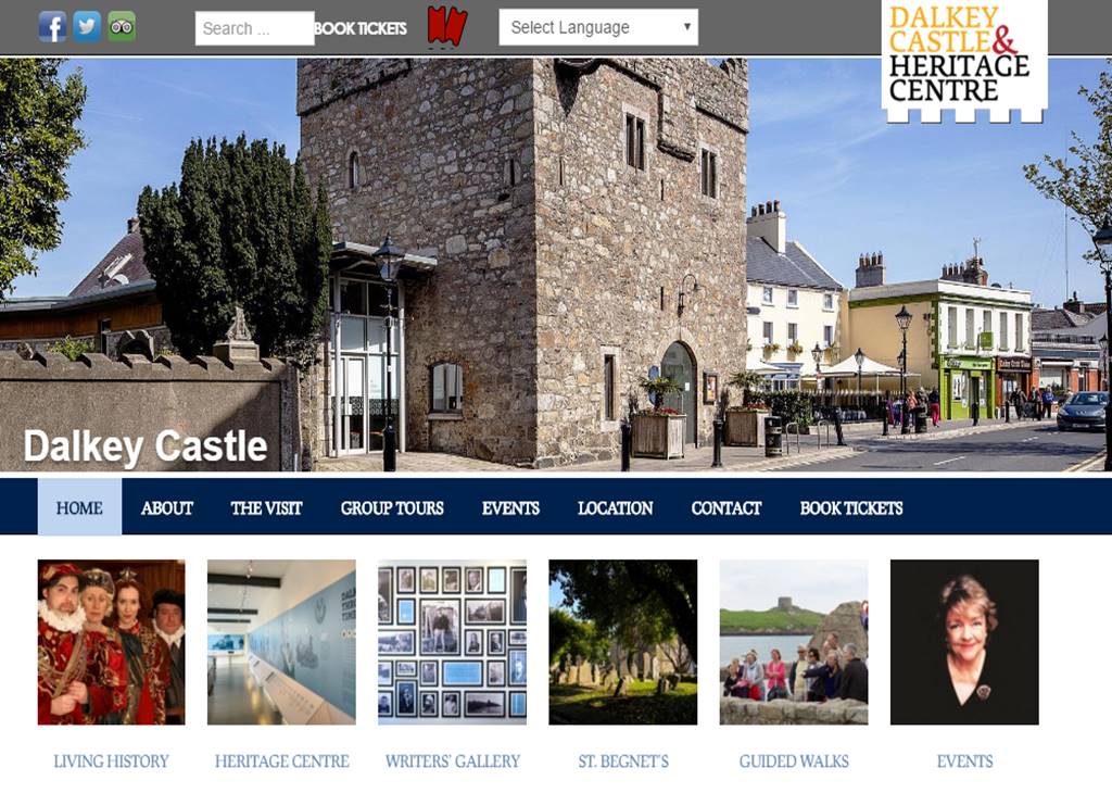 FJT visit Dalkey Castle & Heritage Centre